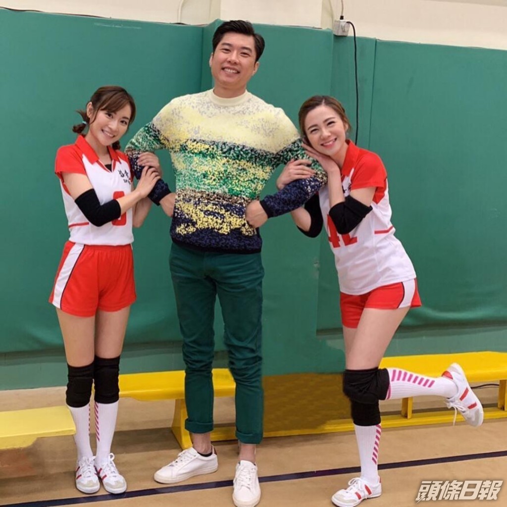 （左起）「垃圾清」周梓盈、「Terry」李偉健、「威龍潘金蓮」梁茵